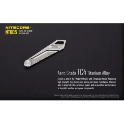 Nitecore NTK05 Titanium Keyring Knife -Outdoor Gear Pro NTK05 1