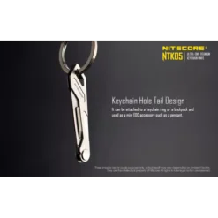 Nitecore NTK05 Titanium Keyring Knife -Outdoor Gear Pro NTK05 3