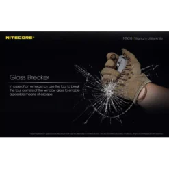 Nitecore NTK10 Titanium Knife -Outdoor Gear Pro NTK10 10