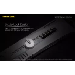 Nitecore NTK10 Titanium Knife -Outdoor Gear Pro NTK10 3
