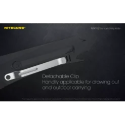 Nitecore NTK10 Titanium Knife -Outdoor Gear Pro NTK10 6