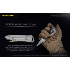Nitecore NTK10 Titanium Knife -Outdoor Gear Pro NTK10 7