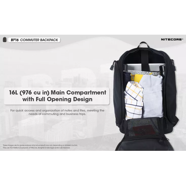 Nitecore BP16 Backpack 4 Nitecore BP16 Backpack - Image 4