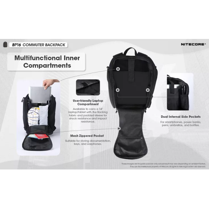 Nitecore BP16 Backpack 5 Nitecore BP16 Backpack - Image 5