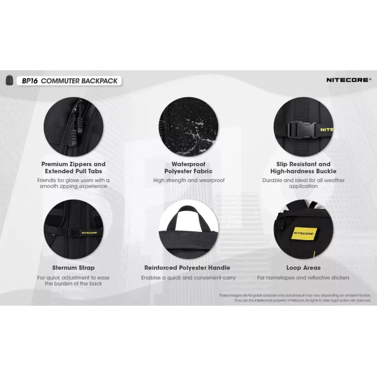 Nitecore BP16 Backpack 10 Nitecore BP16 Backpack - Image 10