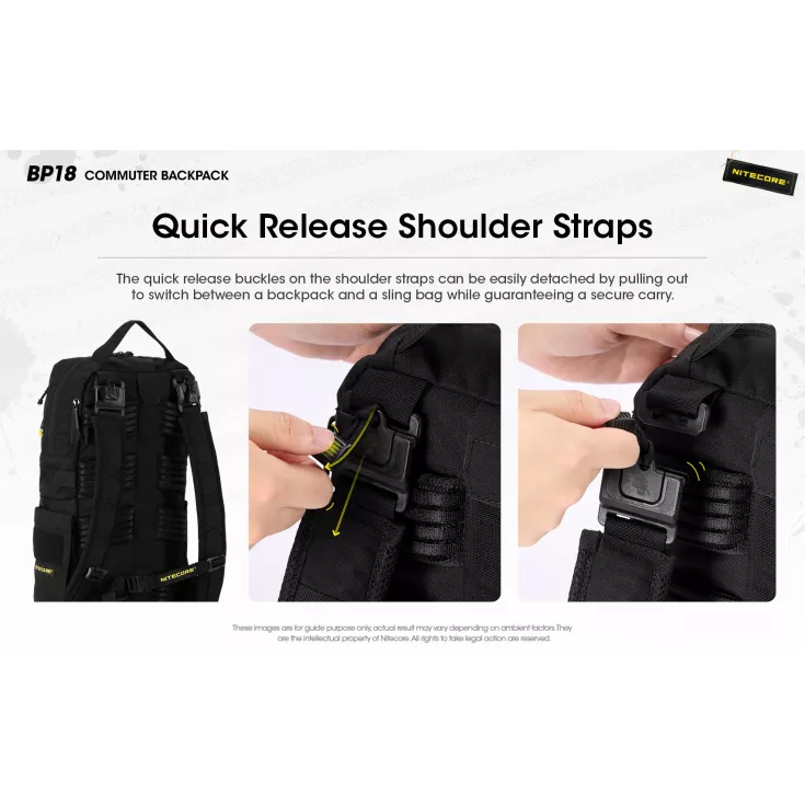 Nitecore BP18 Backpack 4 Nitecore BP18 Backpack - Image 4