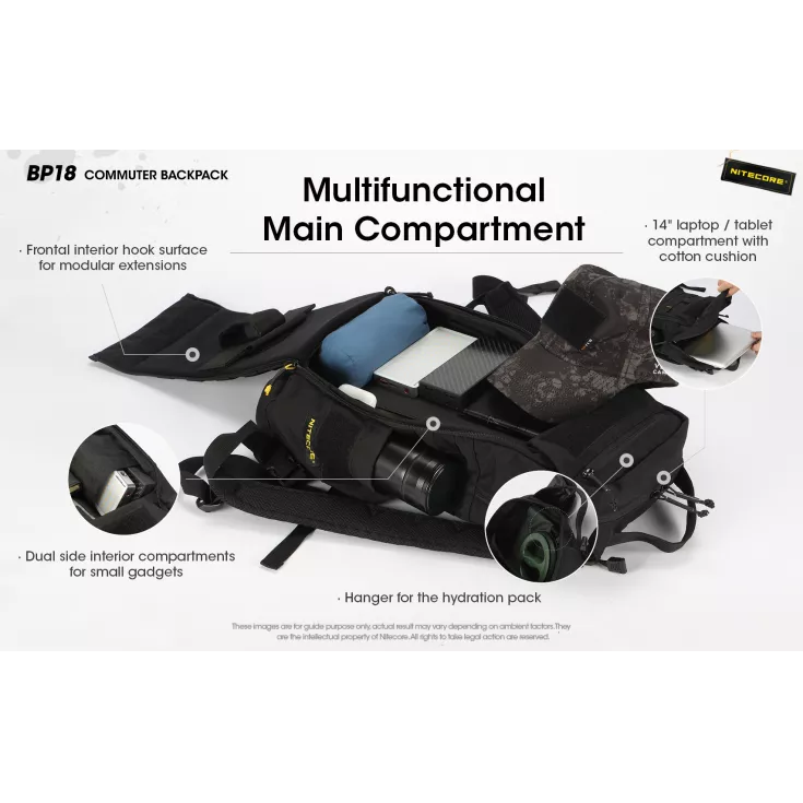 Nitecore BP18 Backpack 9 Nitecore BP18 Backpack - Image 9