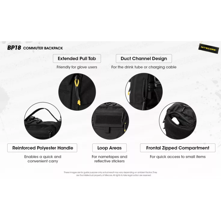 Nitecore BP18 Backpack 10 Nitecore BP18 Backpack - Image 10
