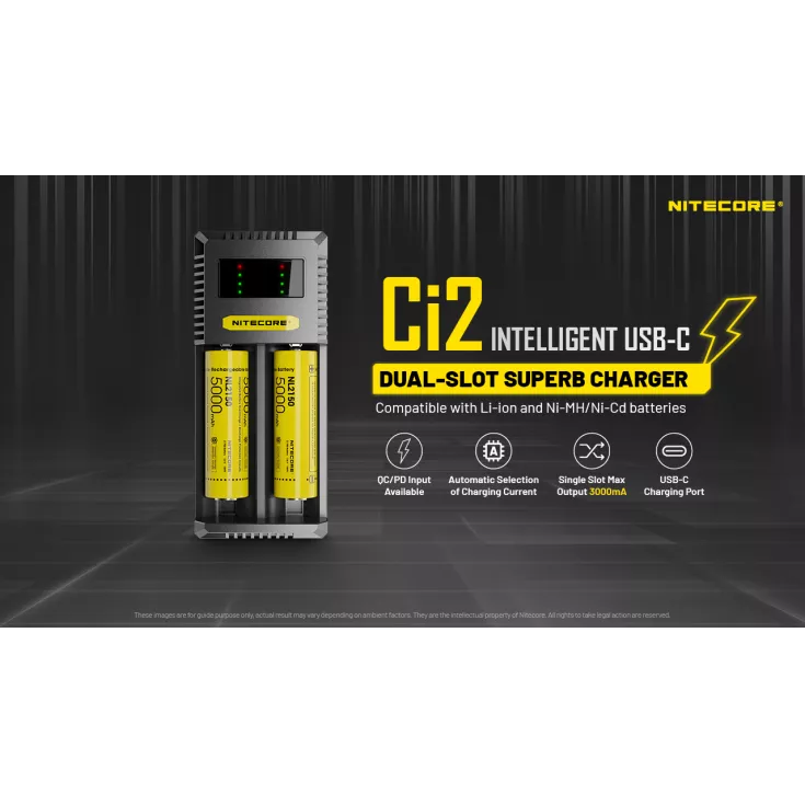 Nitecore Ci2 USB-C Charger 2 Nitecore Ci2 USB-C Charger - Image 2