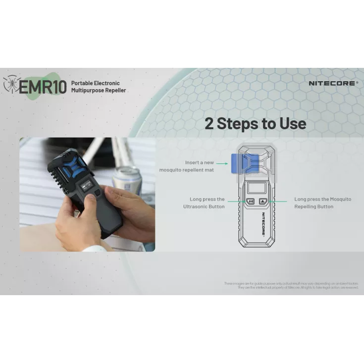 Nitecore EMR10 Electronic Mosquito Repeller 10 Nitecore EMR10 Electronic Mosquito Repeller - Image 10