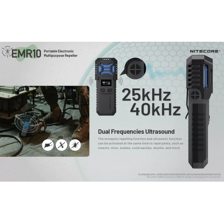 Nitecore EMR10 Electronic Mosquito Repeller 6 Nitecore EMR10 Electronic Mosquito Repeller - Image 6