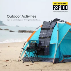 Nitecore FSP100 Foldable Solar Panel -Outdoor Gear Pro Nitecore FSP100 07
