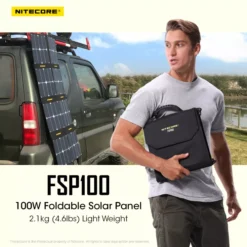 Nitecore FSP100 Foldable Solar Panel -Outdoor Gear Pro Nitecore FSP100 10