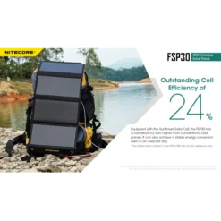 Nitecore FSP30 Foldable Solar Panel 13 Nitecore FSP30 Foldable Solar Panel -Outdoor Gear Pro Nitecore FSP30 2