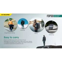 Nitecore FSP30 Foldable Solar Panel 15 Nitecore FSP30 Foldable Solar Panel -Outdoor Gear Pro Nitecore FSP30 4