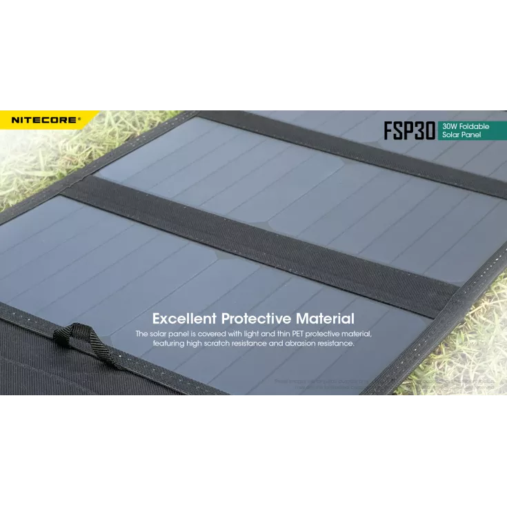 Nitecore FSP30 Foldable Solar Panel 7 Nitecore FSP30 Foldable Solar Panel - Image 7