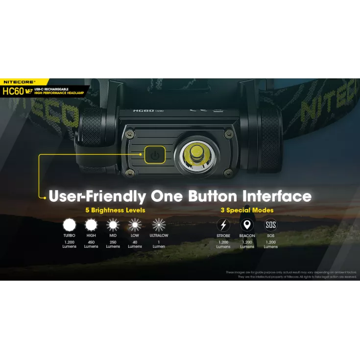 Nitecore HC60 V2 5 Nitecore HC60 V2 - Image 5