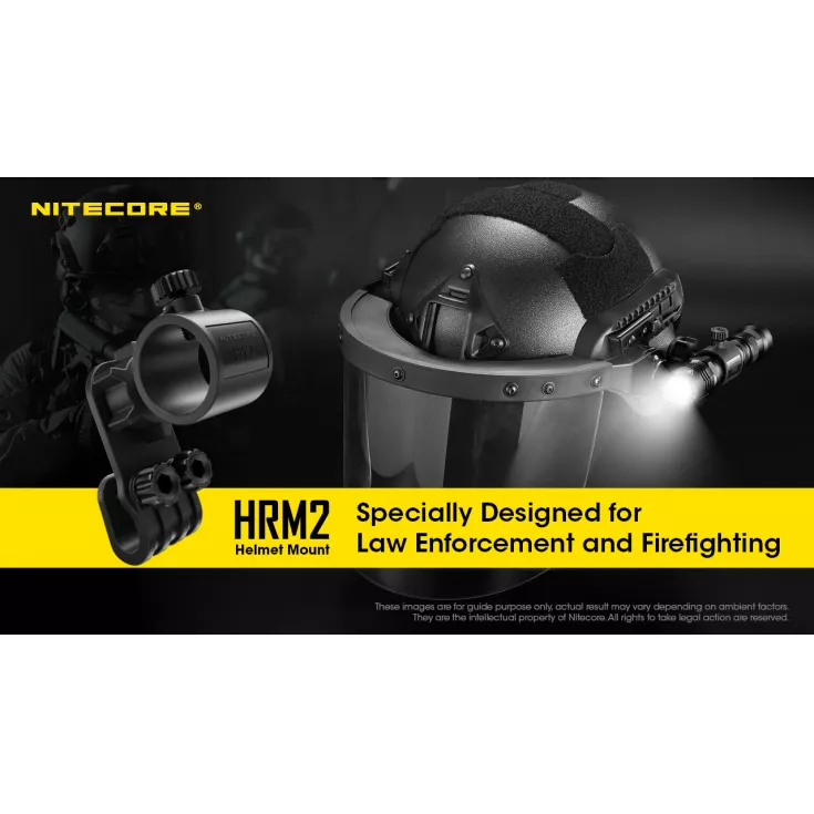 Nitecore HRM2 Helmet Mount 2 Nitecore HRM2 Helmet Mount - Image 2