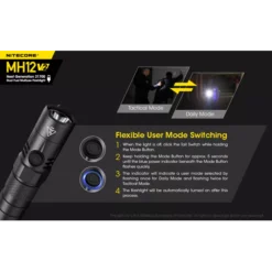 Nitecore MH12 V2 -Outdoor Gear Pro Nitecore MH12 V2 7