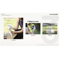 Nitecore NEF10 Electric Fan -Outdoor Gear Pro Nitecore NEF10 7