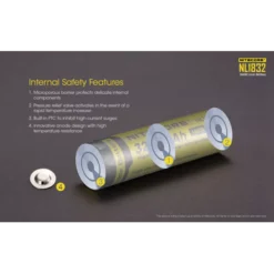 Nitecore 18650 Li-ion Battery (3200mAh) NL1832 11 Nitecore 18650 Li-ion Battery (3200mAh) NL1832 -Outdoor Gear Pro Nitecore NL1832 2