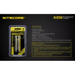 Nitecore NL1835R Micro-USB 18650 3500mAh Li-ion Battery -Outdoor Gear Pro Nitecore NL1835R 9