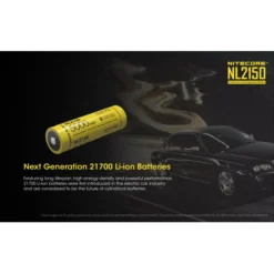 Nitecore 21700 NL2150 Li-ion Battery (5000mAh) -Outdoor Gear Pro Nitecore NL2150 2