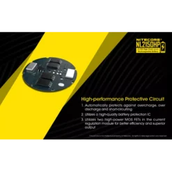 Nitecore 21700 NL2150HP Li-ion High Performance (5000mAh) 16 Nitecore 21700 NL2150HP Li-ion High Performance (5000mAh) -Outdoor Gear Pro Nitecore NL2150HP 6