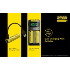 Nitecore 21700 NL2150HPR USB-C 15A Li-ion Battery -Outdoor Gear Pro Nitecore NL2150HPR 3