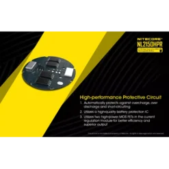 Nitecore 21700 NL2150HPR USB-C 15A Li-ion Battery -Outdoor Gear Pro Nitecore NL2150HPR 7