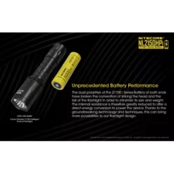 Nitecore 21700 NL2150HPi Li-ion 15A Battery (5000mAH) -Outdoor Gear Pro Nitecore NL2150HPi 3