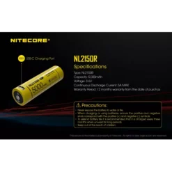 Nitecore New P30 Hunting Kit -Outdoor Gear Pro Nitecore NL2150R 1