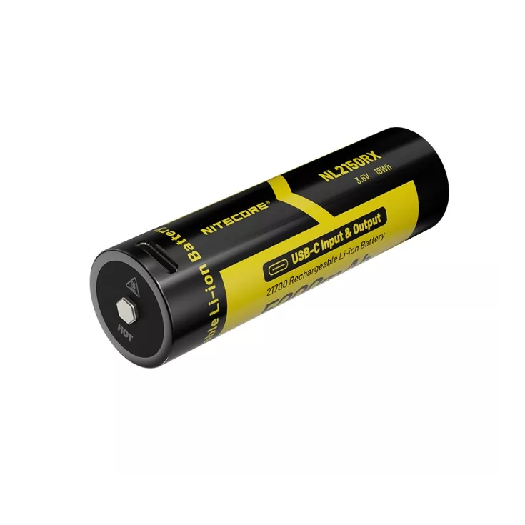 Nitecore 21700 NL2150RX Bidirectional Charging Li-ion Battery (5000mAh) 1 Nitecore 21700 NL2150RX Bidirectional Charging Li-ion Battery (5000mAh)
