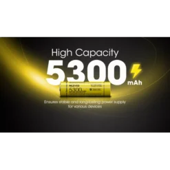 Nitecore 21700 NL2153 Li-ion Battery (5300mAh) -Outdoor Gear Pro Nitecore NL2153 2