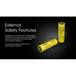 Nitecore 21700 NL2153 Li-ion Battery (5300mAh) -Outdoor Gear Pro Nitecore NL2153 6