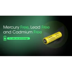 Nitecore 21700 NL2153 Li-ion Battery (5300mAh) -Outdoor Gear Pro Nitecore NL2153 7