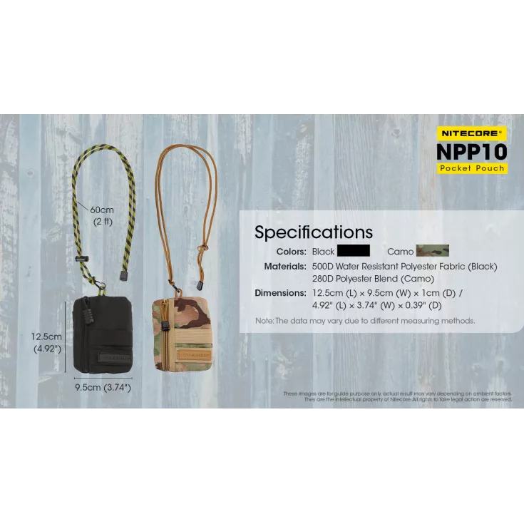 Nitecore NPP10 Pocket Pouch 6 Nitecore NPP10 Pocket Pouch - Image 6