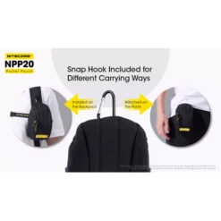 Nitecore NPP20 Pocket Pouch 10 Nitecore NPP20 Pocket Pouch -Outdoor Gear Pro Nitecore NPP20 1