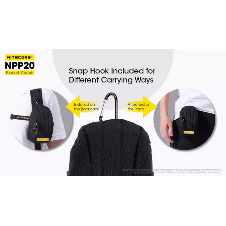 Nitecore NPP20 Pocket Pouch 3 Nitecore NPP20 Pocket Pouch - Image 3