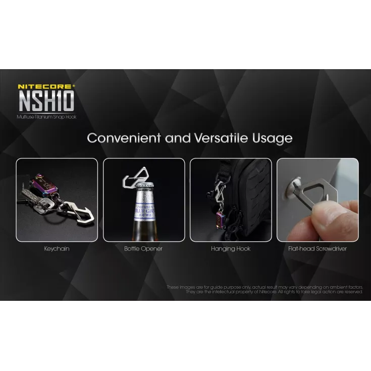 Nitecore NSH10 Snap Hook 6 Nitecore NSH10 Snap Hook - Image 6