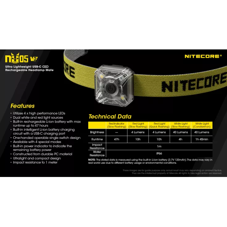 Nitecore NU05 V2 11 Nitecore NU05 V2 - Image 11