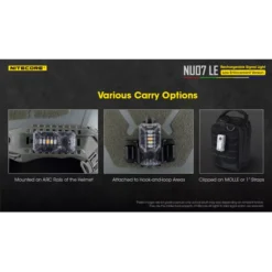 Nitecore NU07 LE -Outdoor Gear Pro Nitecore NU07 LE 2