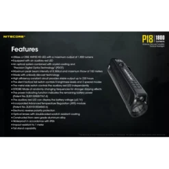 Nitecore P18 -Outdoor Gear Pro Nitecore P18 11