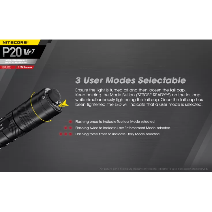 Nitecore P20 V2 9 Nitecore P20 V2 - Image 9