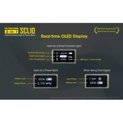 Nitecore SCL10 Camera Light & Power Bank -Outdoor Gear Pro Nitecore SCL10 7