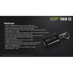 Nitecore TINI 2 SS -Outdoor Gear Pro Nitecore TINI 2 SS 10