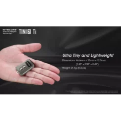 Nitecore TINI 2 Ti -Outdoor Gear Pro Nitecore TINI 2 Ti 4