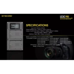 Nitecore UCN2 Canon Camera Charger -Outdoor Gear Pro Nitecore UCN2 Pro 11
