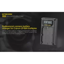 Nitecore UCN3 Canon Camera Charger -Outdoor Gear Pro Nitecore UCN3 1