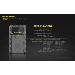 Nitecore UCN3 Canon Camera Charger -Outdoor Gear Pro Nitecore UCN3 11